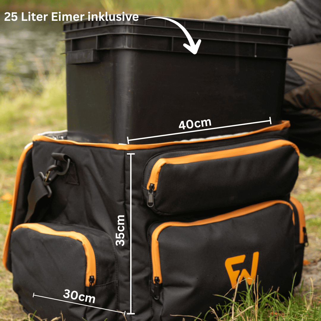 All-in-one Kühltasche ForellenWerk inkl. GRATIS Tackle-Box B140