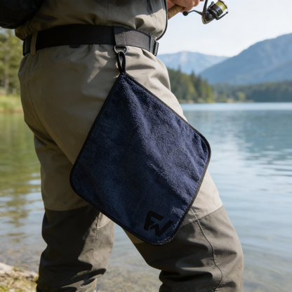 All-in-one Kühltasche Inkl. Mikrofasertuch - Perfekt organisiert am See